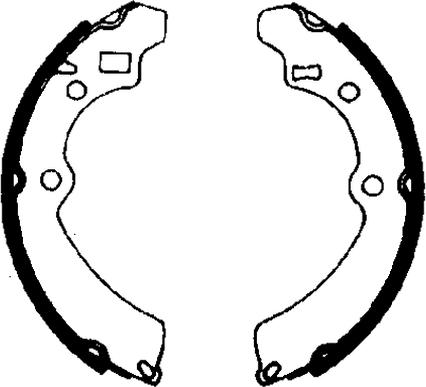 Textar 91041200 - Brake Shoe Set autospares.lv