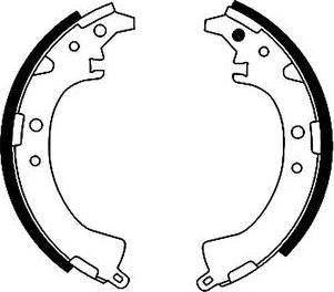 Textar 91047000 - Brake Shoe Set autospares.lv