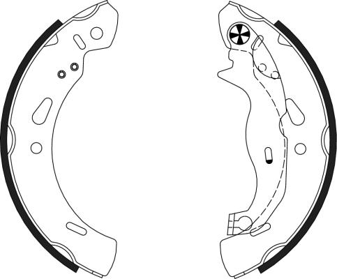 Textar 91069200 - Brake Shoe Set autospares.lv