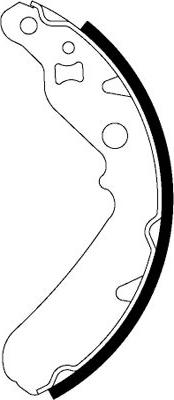 Textar 91065500 - Brake Shoe Set autospares.lv