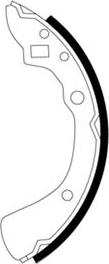 Textar 91030000 - Brake Shoe Set autospares.lv