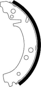 Textar 91029100 - Brake Shoe Set autospares.lv