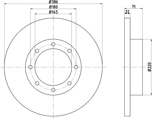 Textar 93085600 - Brake Disc autospares.lv