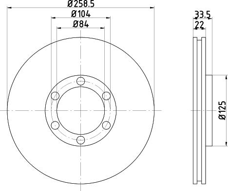 Textar 92095000 - Brake Disc autospares.lv