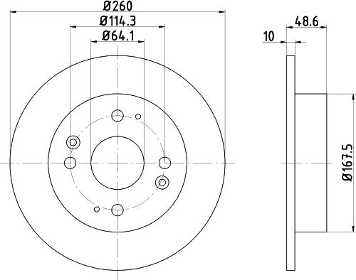 Textar 92081703 - Brake Disc autospares.lv