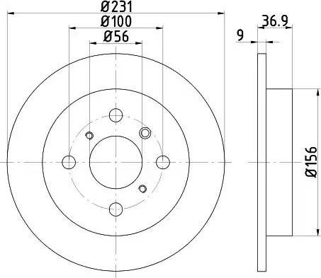 Textar 92169803 - Brake Disc autospares.lv