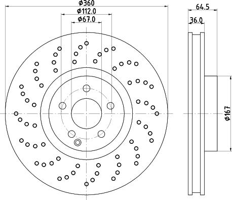 Textar 92323105 - Brake Disc autospares.lv