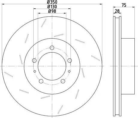 Textar 92218410 - Brake Disc autospares.lv