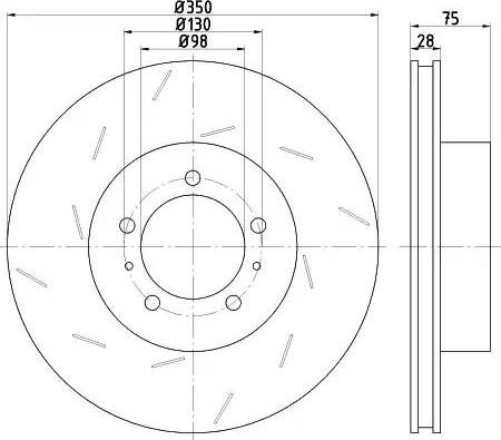 Textar 92218510 - Brake Disc autospares.lv