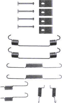 Textar 97006100 - Accessory Kit, brake shoes autospares.lv