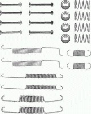 Textar 97000500 - Accessory Kit, brake shoes autospares.lv