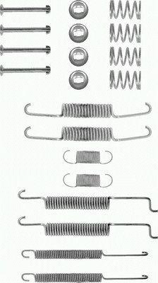 Textar 97000600 - Accessory Kit, brake shoes autospares.lv