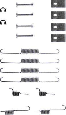 Textar 97003500 - Accessory Kit, brake shoes autospares.lv