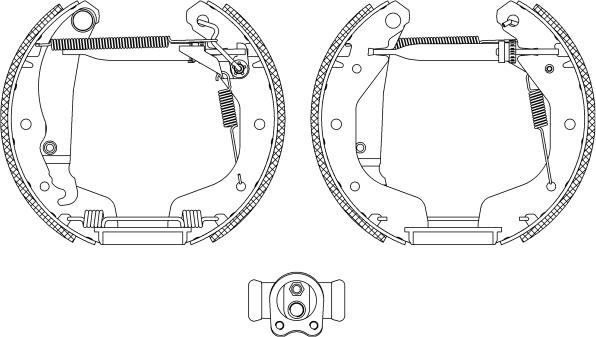 Textar 84044901 - Brake Shoe Set autospares.lv