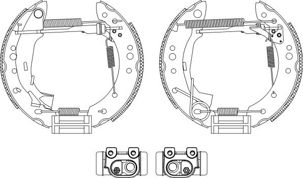 Textar 84059800 - Brake Shoe Set autospares.lv