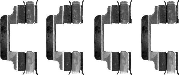 Textar 82055400 - Accessory Kit for disc brake Pads autospares.lv