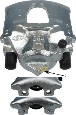 Textar 38065600 - Brake Caliper autospares.lv