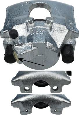 Textar 38065800 - Brake Caliper autospares.lv