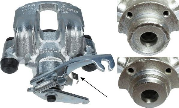 Textar 38110400 - Brake Caliper autospares.lv