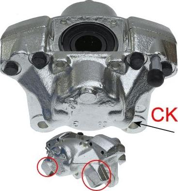 Textar 38221000 - Brake Caliper autospares.lv