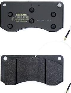 Textar 2901302 - Brake Pad Set, disc brake autospares.lv