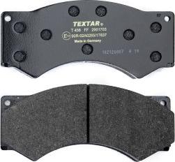 Textar 2901703 - Brake Pad Set, disc brake autospares.lv