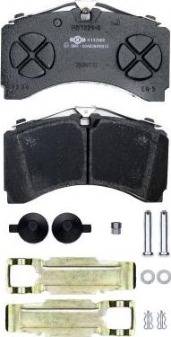 Textar 2924401 - Brake Pad Set, disc brake autospares.lv