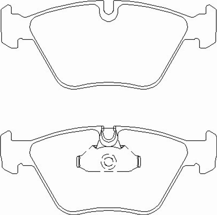 Textar 2199091 - Brake Pad Set, disc brake autospares.lv