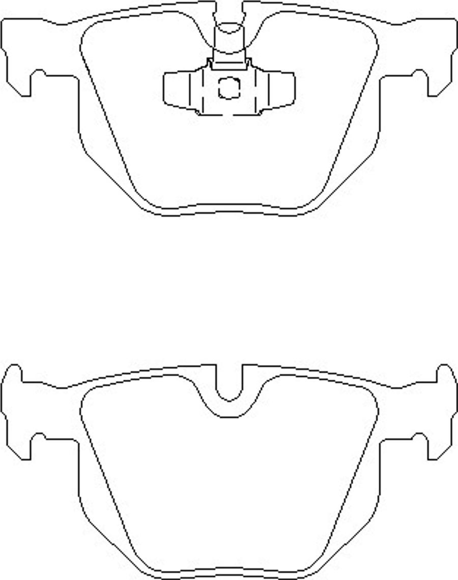 Textar 2355091 - Brake Pad Set, disc brake autospares.lv