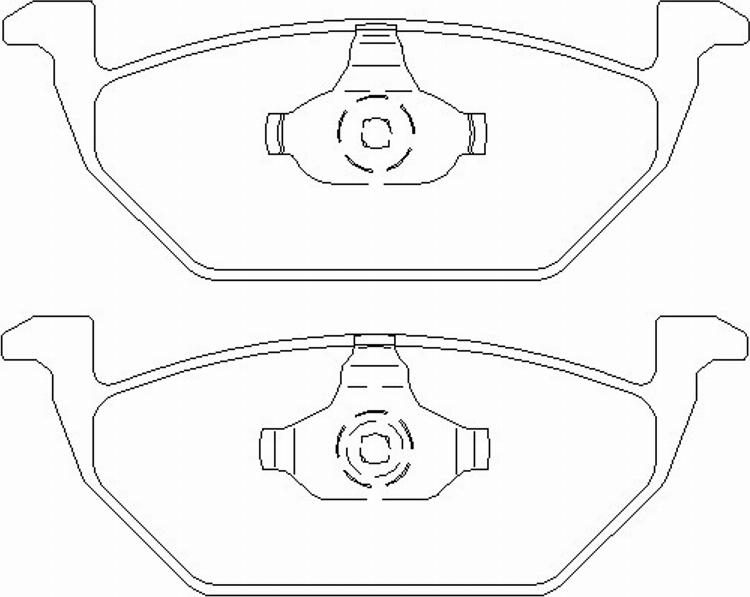 Textar 2313091 - Brake Pad Set, disc brake autospares.lv