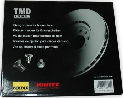 Textar TPM1000 - Screws Assortment autospares.lv