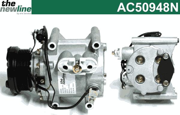 The NewLine AC50948N - Compressor, air conditioning autospares.lv