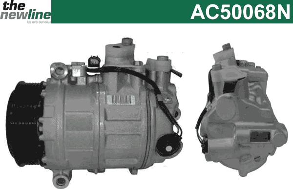 The NewLine AC50068N - Compressor, air conditioning autospares.lv