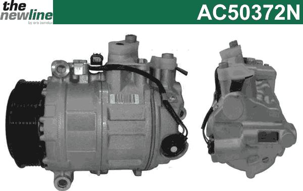 The NewLine AC50372N - Compressor, air conditioning autospares.lv