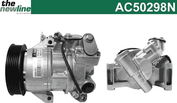 The NewLine AC50298N - Compressor, air conditioning autospares.lv