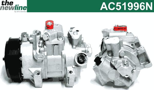 The NewLine AC51996N - Compressor, air conditioning autospares.lv