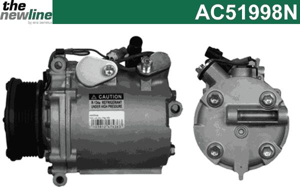 The NewLine AC51998N - Compressor, air conditioning autospares.lv