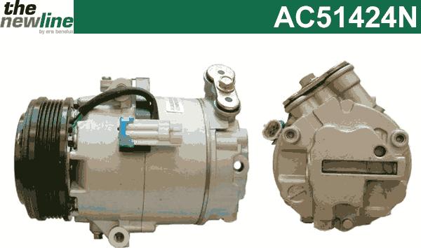 The NewLine AC51424N - Compressor, air conditioning autospares.lv