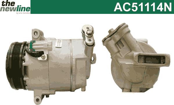 The NewLine AC51114N - Compressor, air conditioning autospares.lv