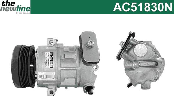 The NewLine AC51830N - Compressor, air conditioning autospares.lv