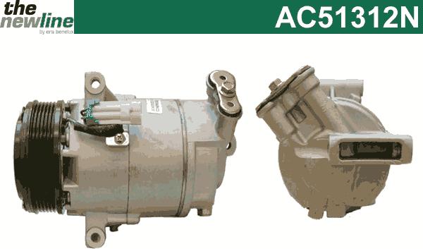 The NewLine AC51312N - Compressor, air conditioning autospares.lv