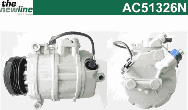 The NewLine AC51326N - Compressor, air conditioning autospares.lv