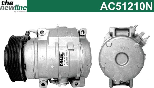 The NewLine AC51210N - Compressor, air conditioning autospares.lv