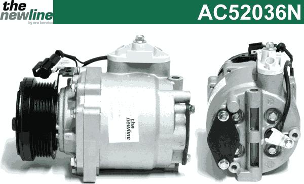 The NewLine AC52036N - Compressor, air conditioning autospares.lv