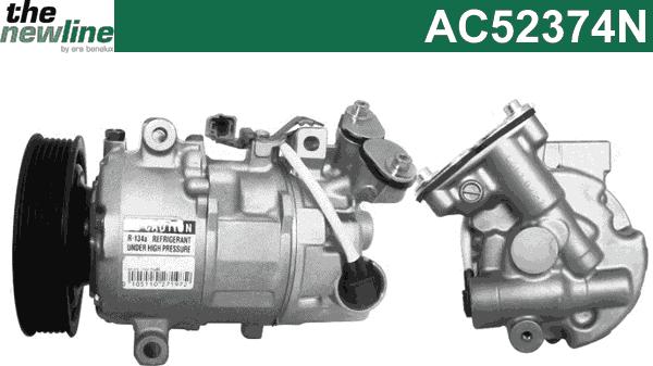 The NewLine AC52374N - Compressor, air conditioning autospares.lv