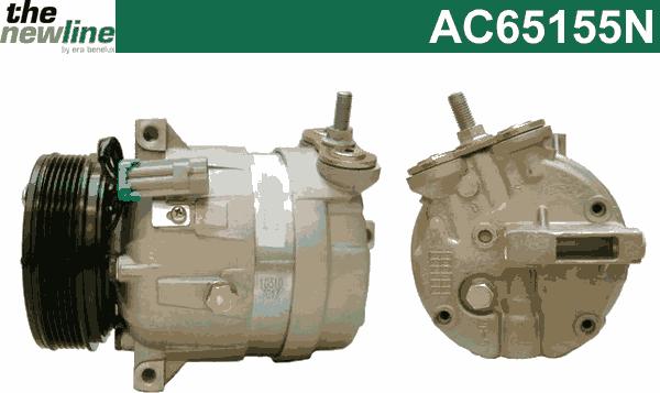 The NewLine AC65155N - Compressor, air conditioning autospares.lv