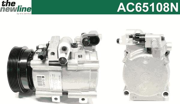 The NewLine AC65108N - Compressor, air conditioning autospares.lv