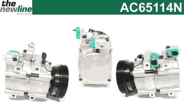 The NewLine AC65114N - Compressor, air conditioning autospares.lv