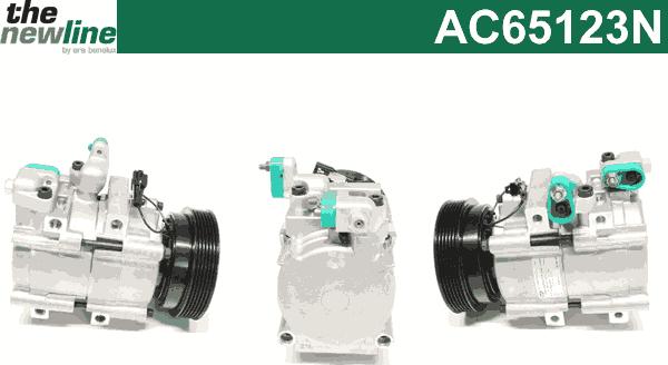 The NewLine AC65123N - Compressor, air conditioning autospares.lv