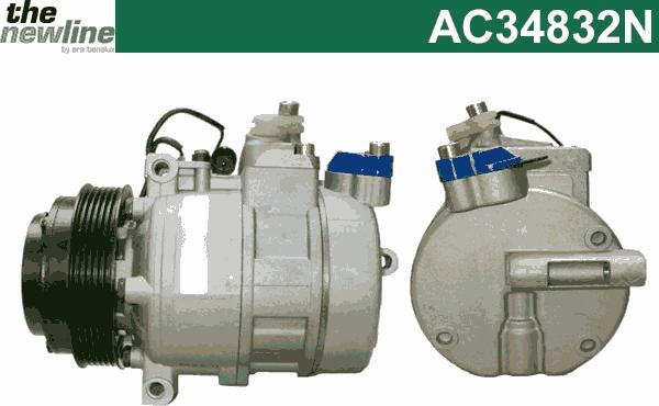 The NewLine AC34832N - Compressor, air conditioning autospares.lv